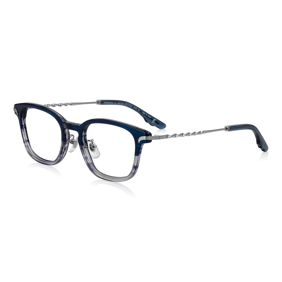 Harry Potter × OWNDAYS Blue Full Rim Wellington left side