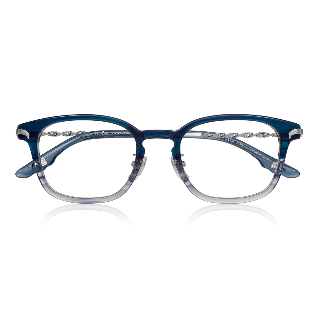 Harry Potter × OWNDAYS Blue Full Rim Wellington right side