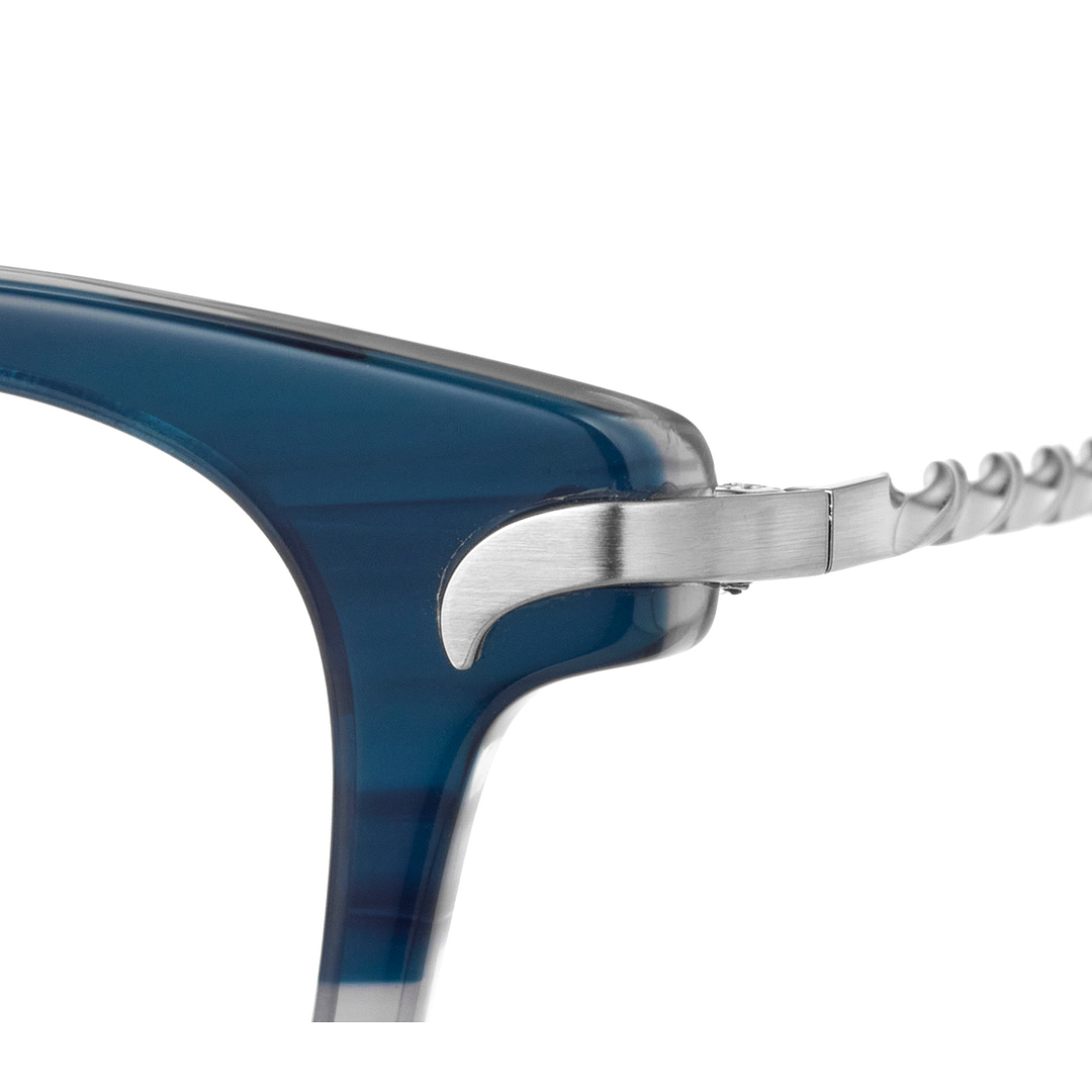 Harry Potter × OWNDAYS Blue Full Rim Wellington left side