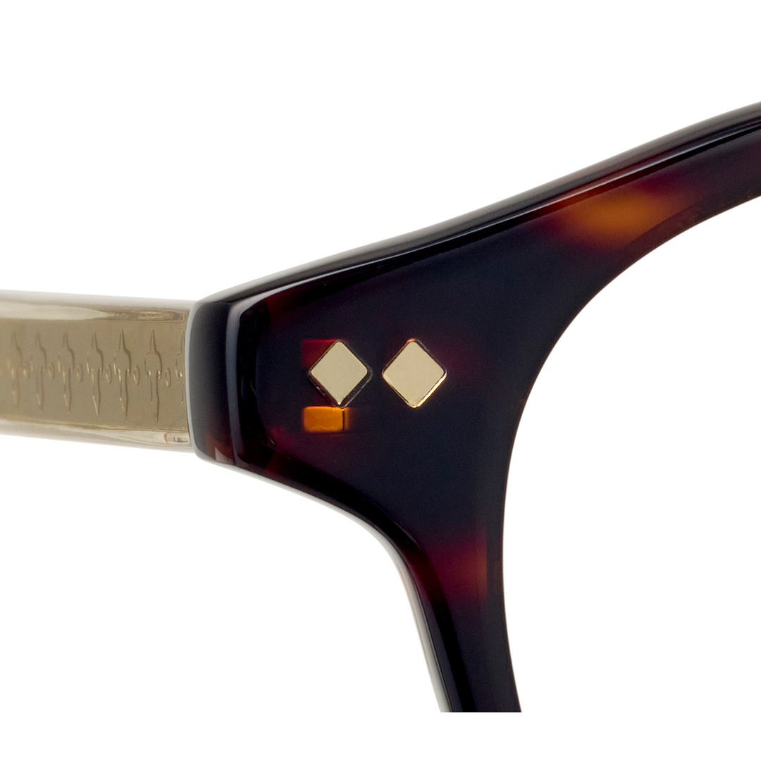 Harry Potter × OWNDAYS Brown Full Rim Boston left side