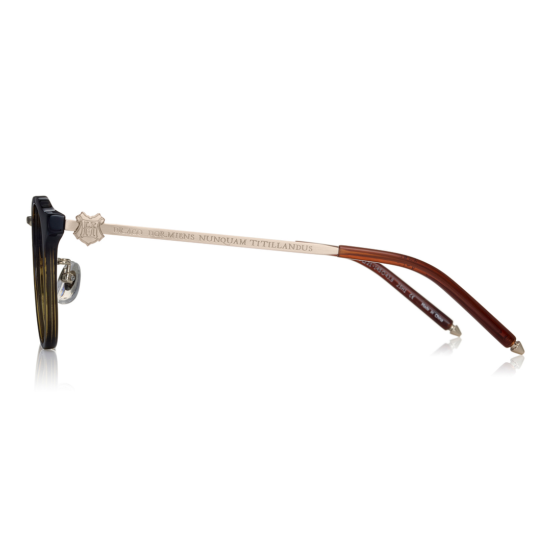 Harry Potter × OWNDAYS Clear Brown Full Rim Boston left side