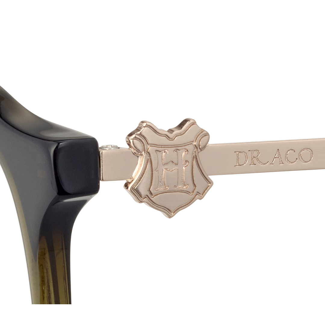 Harry Potter × OWNDAYS Clear Brown Full Rim Boston right side