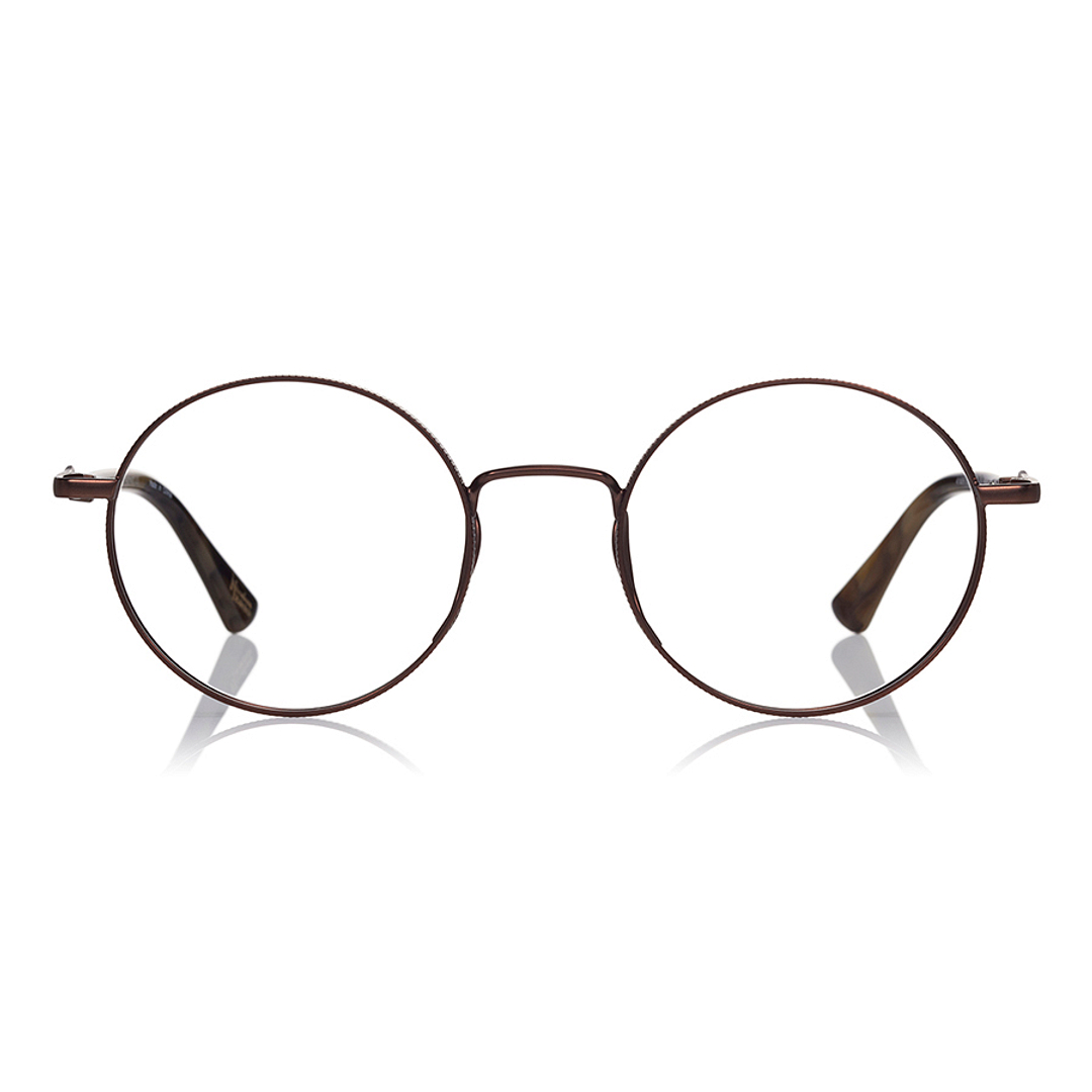 Harry Potter × OWNDAYS Light Brown Full Rim Round right side