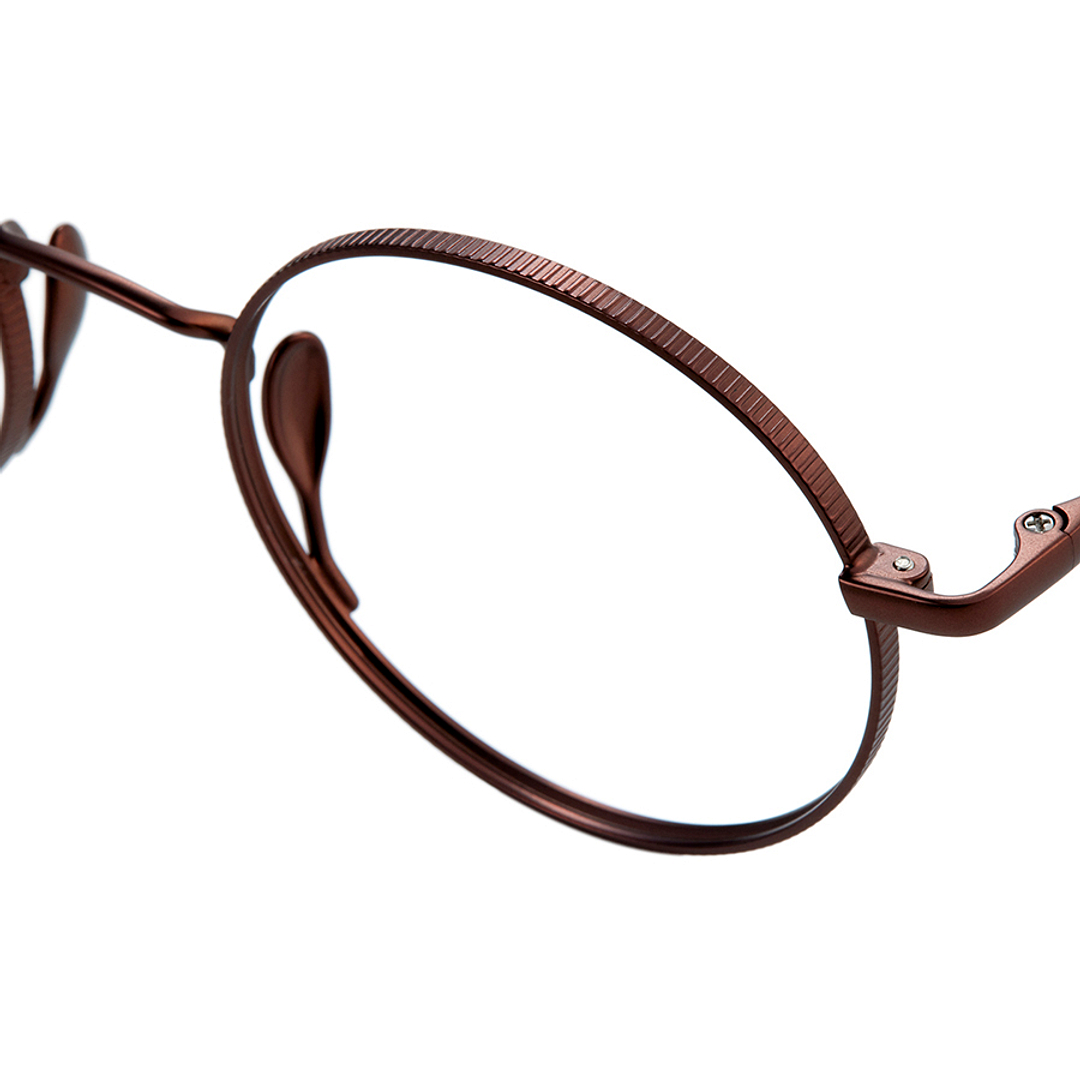 Harry Potter × OWNDAYS Light Brown Full Rim Round right side