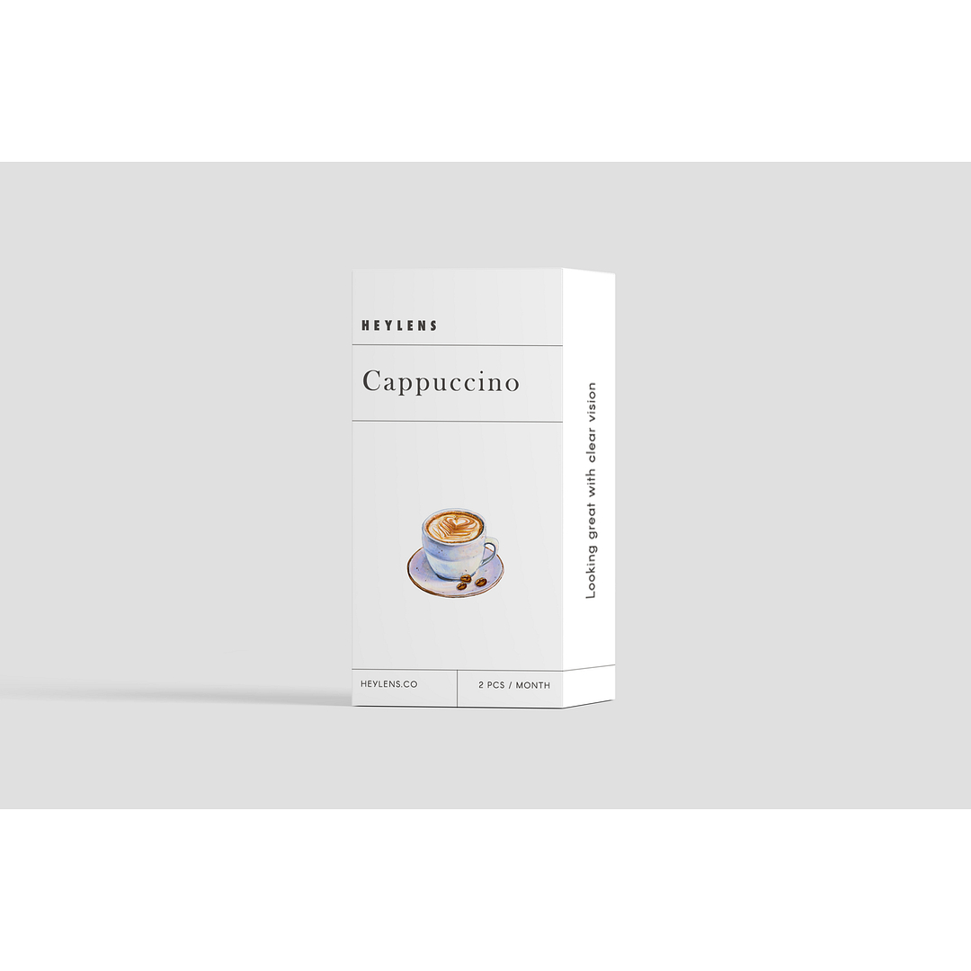 Heylens Heylens Cafe Series Brown Cappuccino Zero Power Monthly left side