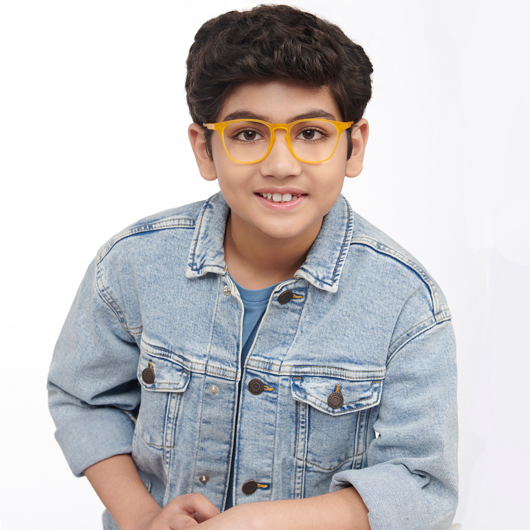 Hooper Screen Glasses Blue Block Phone Screen Glasses : Amber Orange Amber Orange Full Rim Square Hooper Hustlr HP D15011 C10 left side