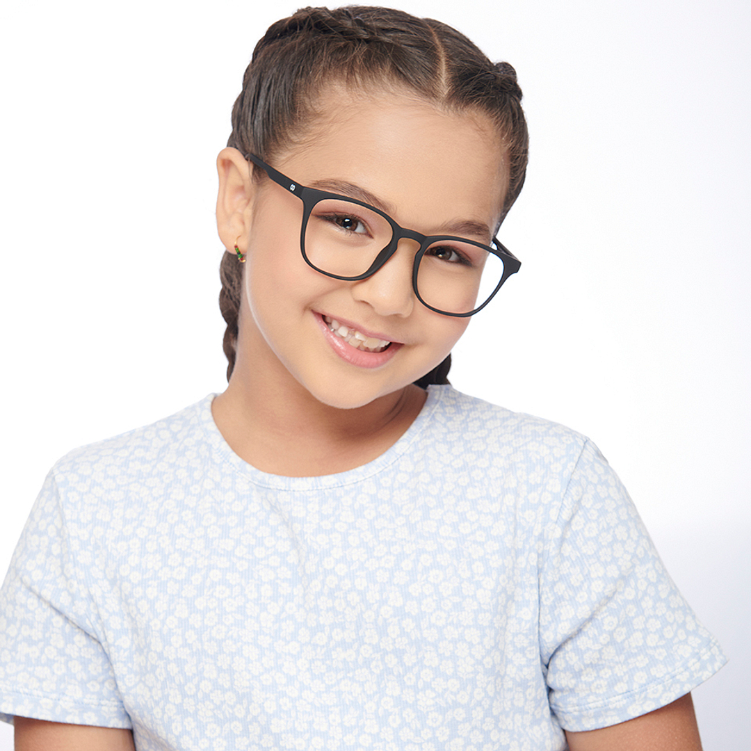 Hooper Screen Glasses Blue Block Phone Screen Glasses : Black Black Full Rim Square Hooper Hustlr HP D15011 C8 left side