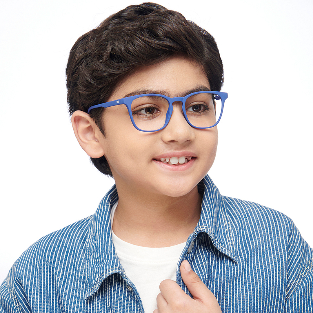 Hooper Screen Glasses Blue Block Phone Screen Glasses : Blue Blue Full Rim Square Hooper Hustlr HP D15011 C9 left side