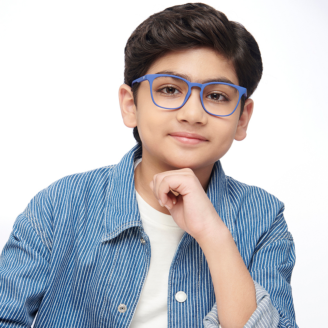 Hooper Screen Glasses Blue Block Phone Screen Glasses : Blue Blue Full Rim Square Hooper Hustlr HP D15011 C9 right side