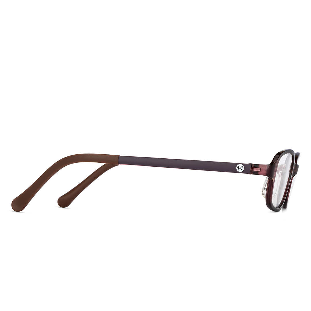 Hooper Online Light Brown Full Rim Rectangle left side