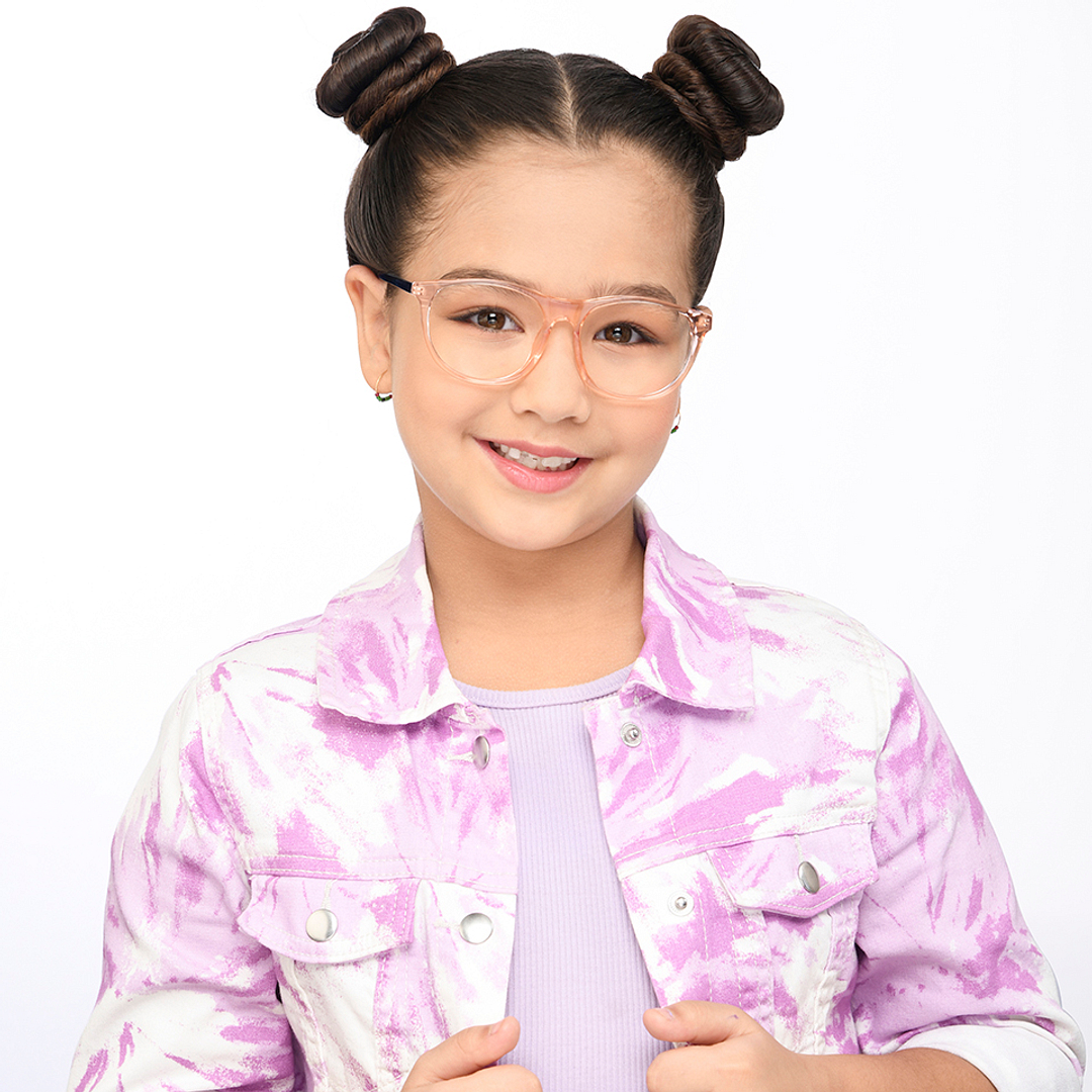 Hooper Online Orange Transparent Full Rim Rectangle right side