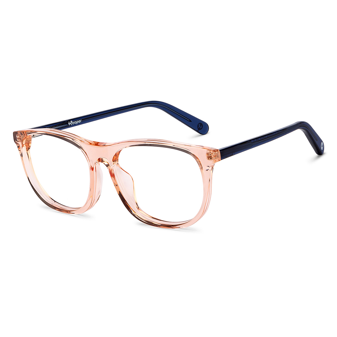 Hooper Online Orange Transparent Full Rim Rectangle right side