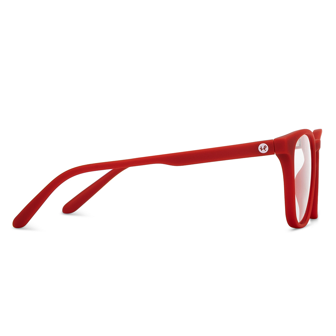 Hooper Online Monza Red Full Rim Square left side