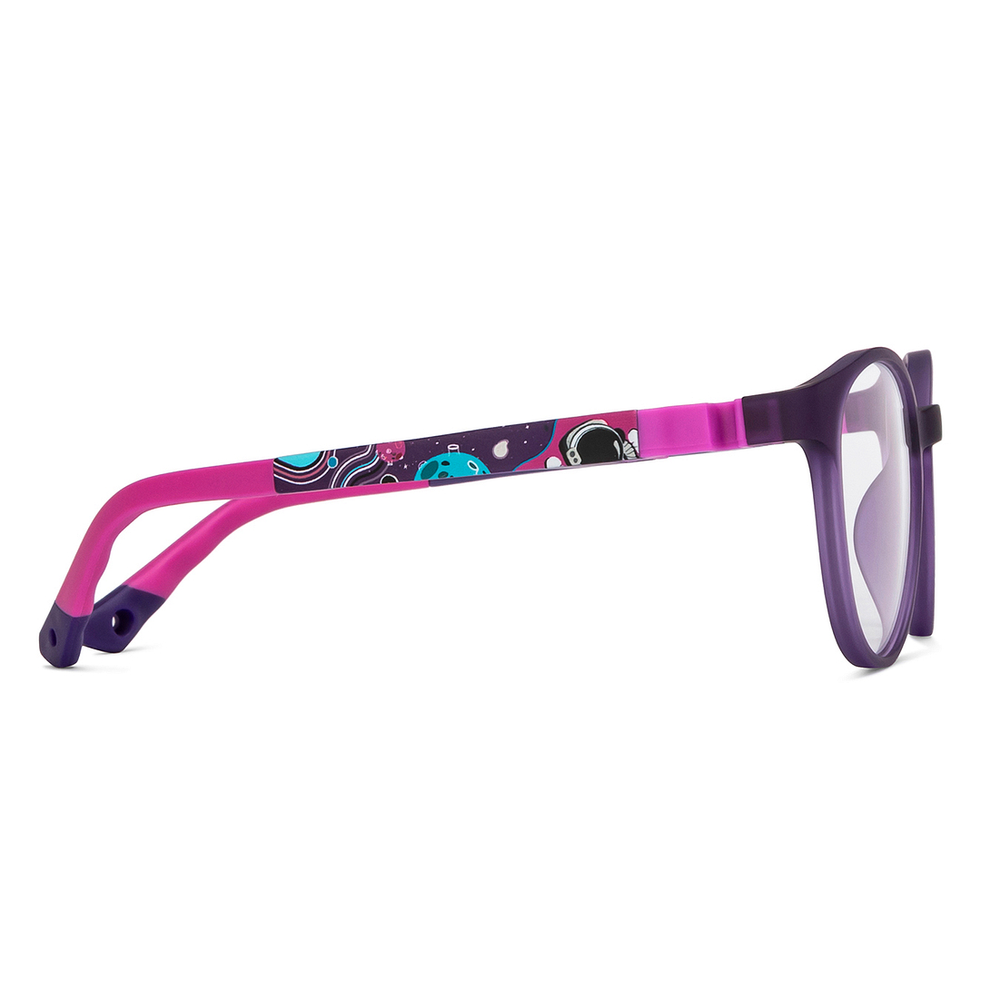 Hooper Purple Full Rim Round right side
