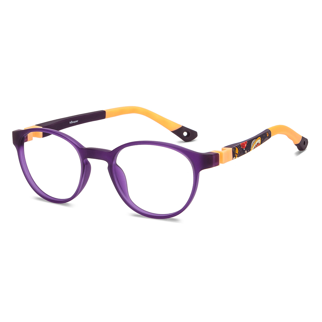 Hooper Purple Full Rim Round right side
