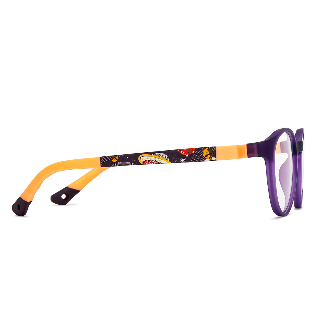 Hooper Purple Full Rim Round right side
