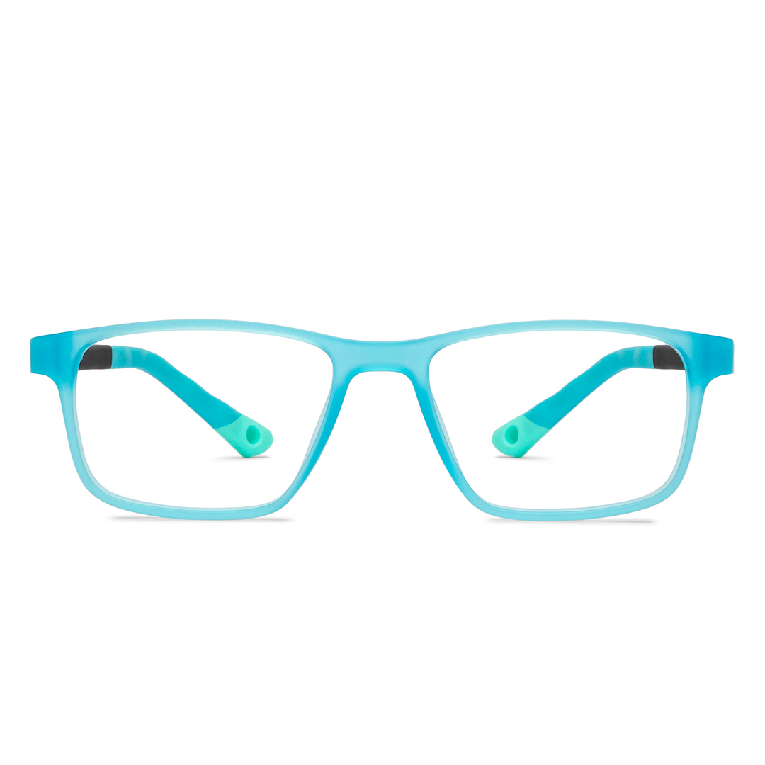 Hooper Online Sky Blue Full Rim Rectangle right side
