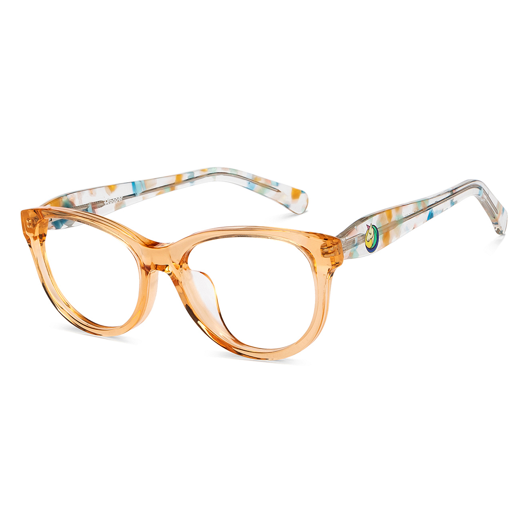 Hooper Online Orange Full Rim Round left side