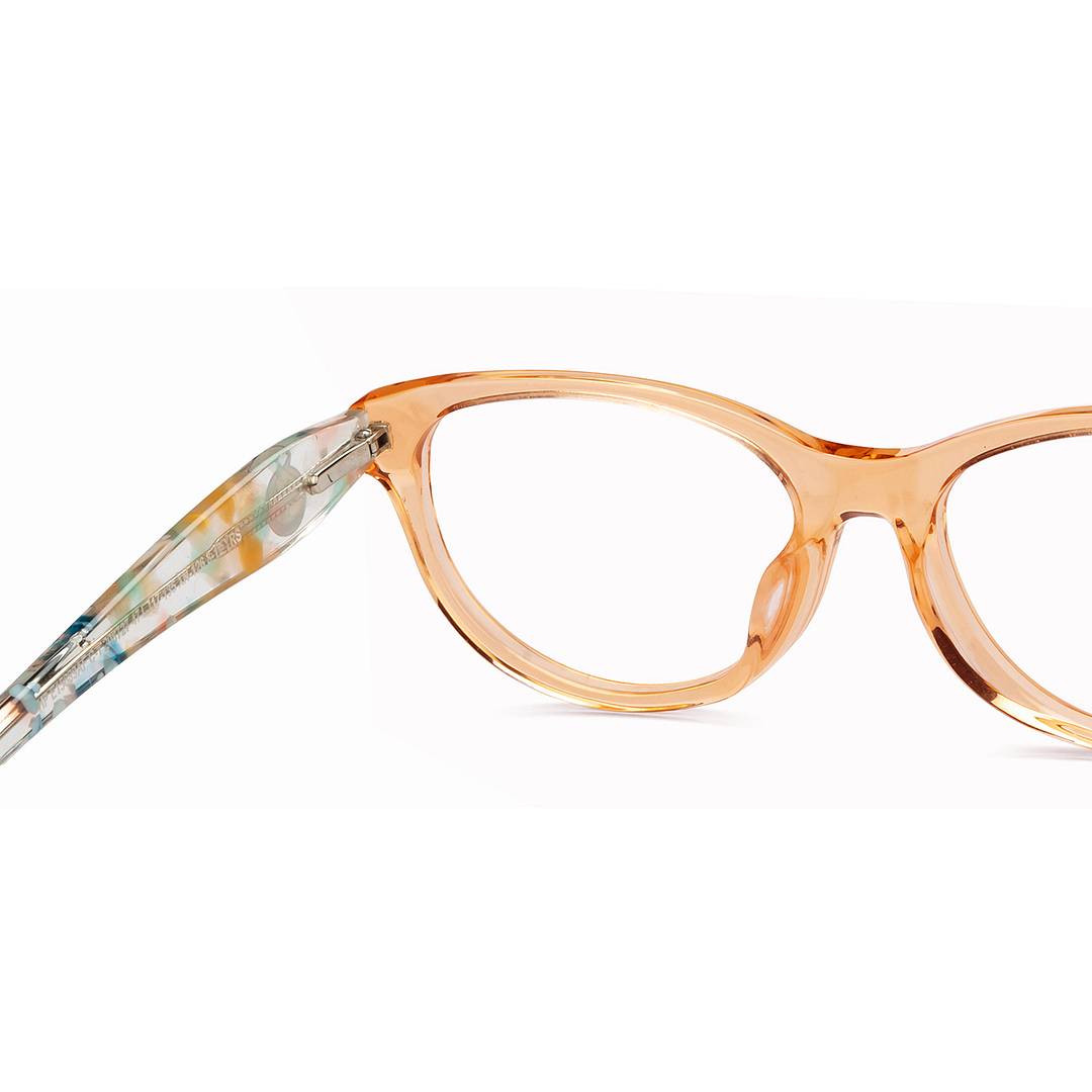 Hooper Online Orange Full Rim Round right side