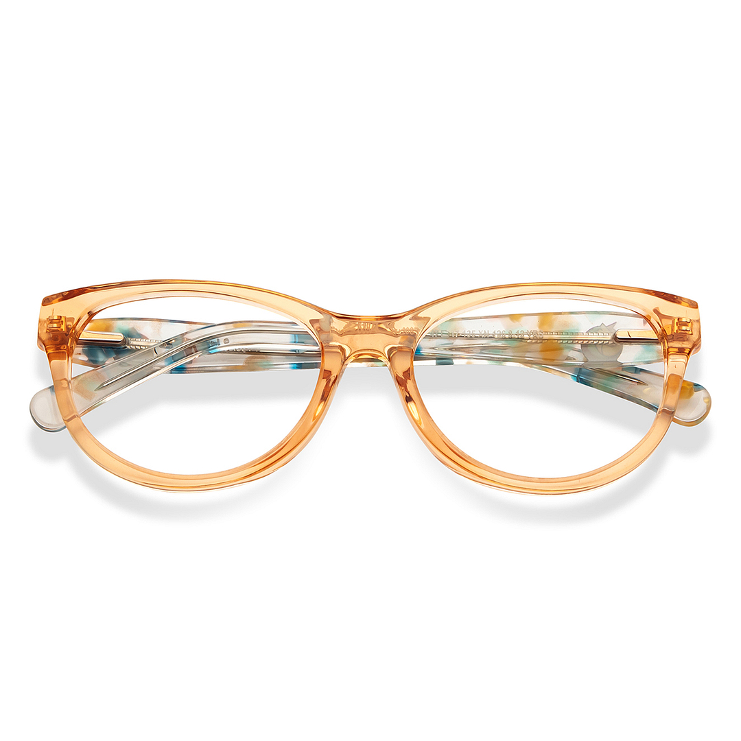 Hooper Online Orange Full Rim Round left side