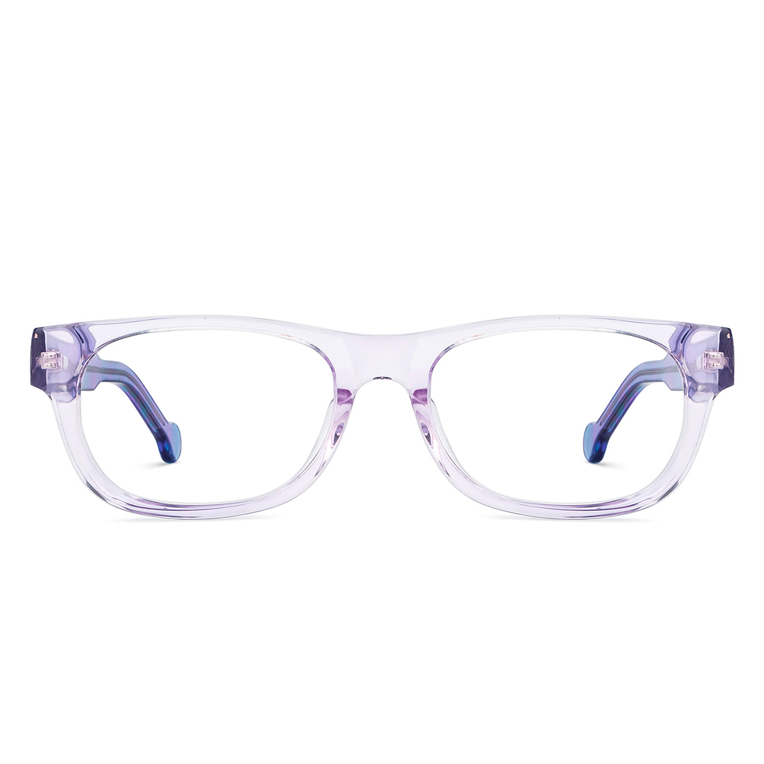 Hooper Online Blue Transparent Full Rim Round right side