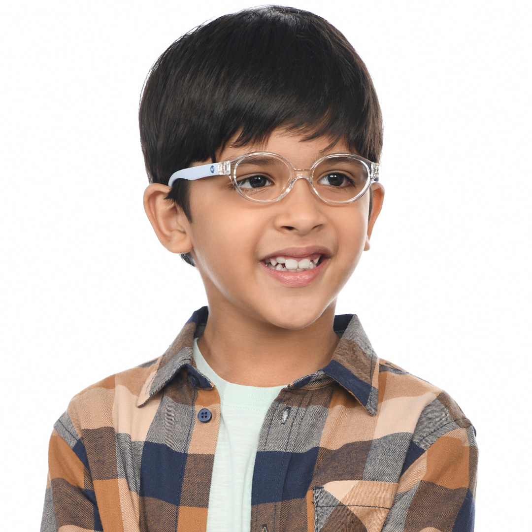 Hooper Online Crystal Transparent Full Rim Round right side