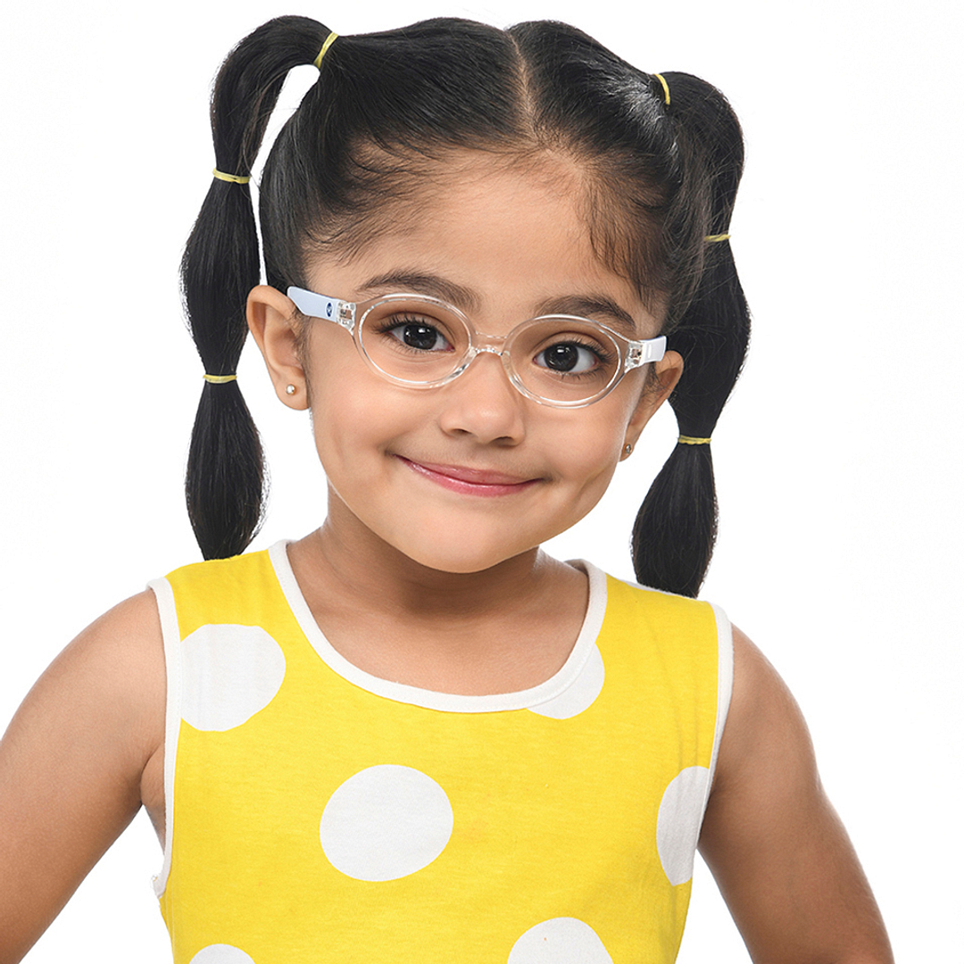 Hooper Online Crystal Transparent Full Rim Round right side