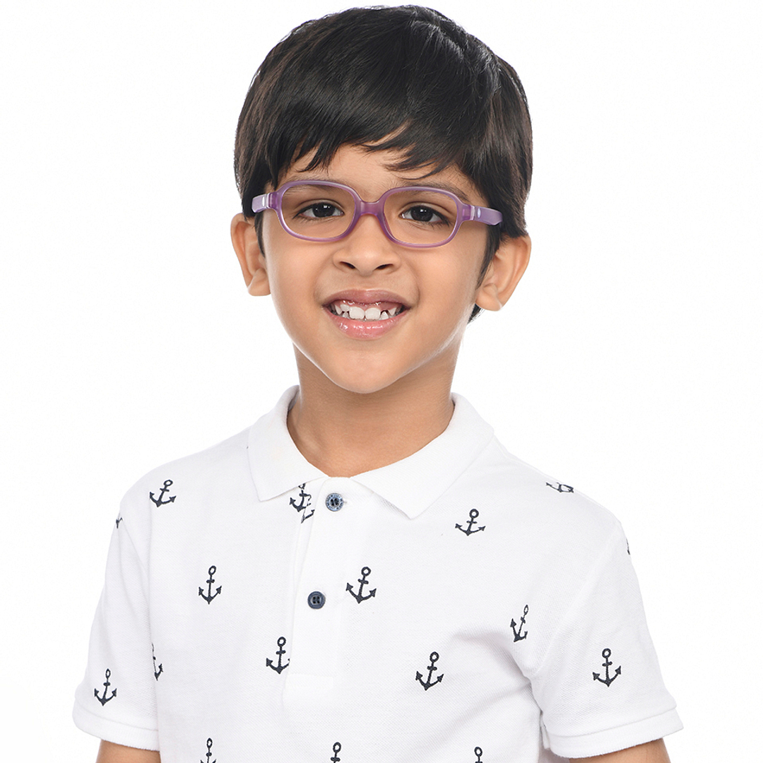 Hooper Online Purple Full Rim Rectangle right side