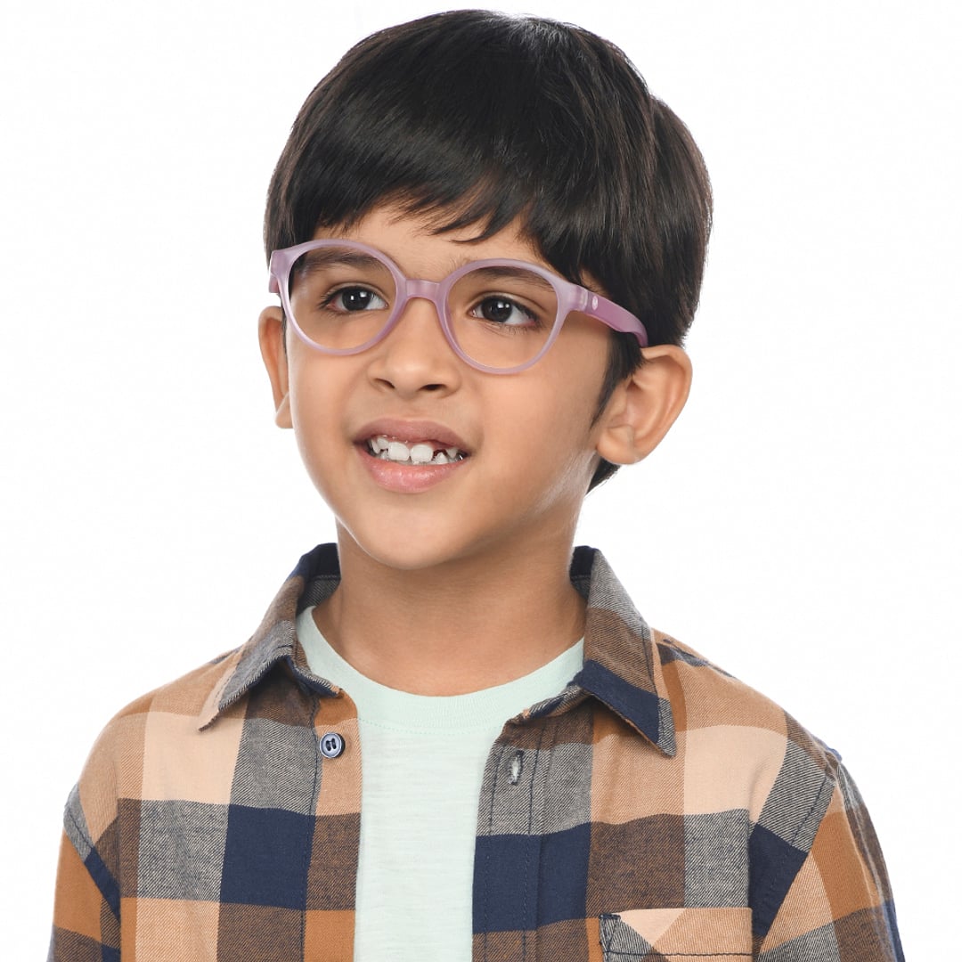 Hooper Online Purple Full Rim Round left side