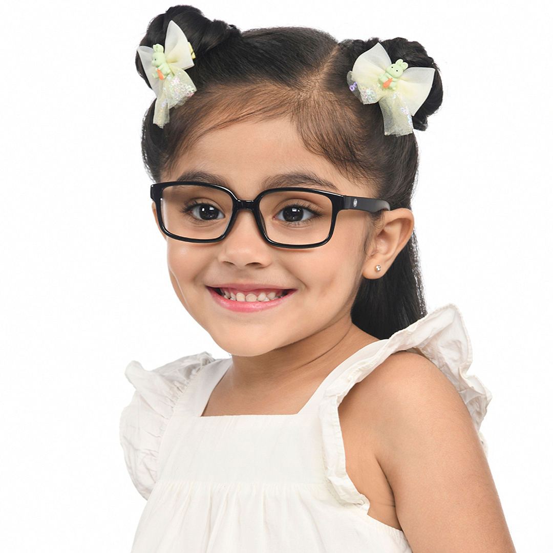 Hooper Online Black Full Rim Rectangle right side