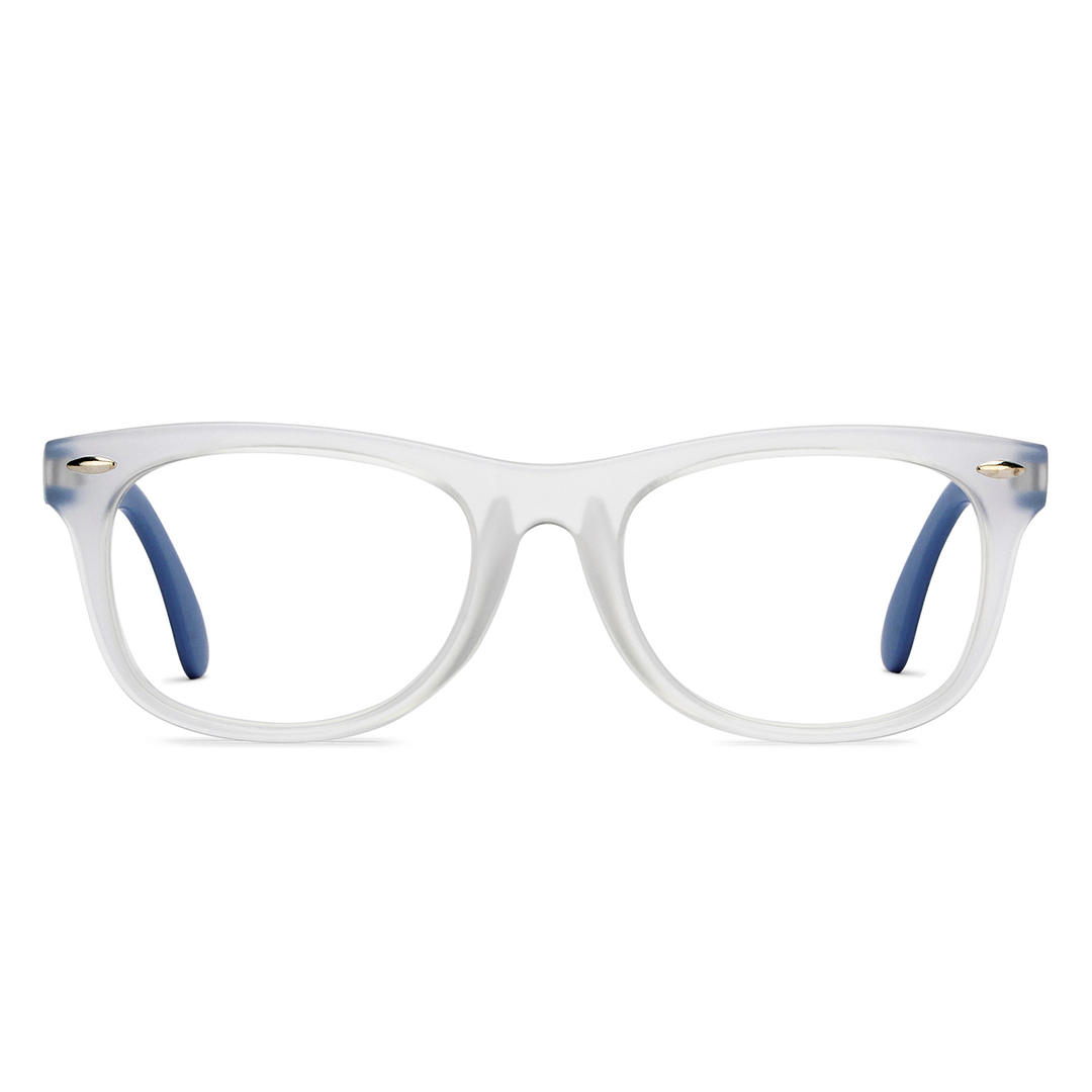 Hooper Online Crystal Transparent Full Rim Rectangle right side