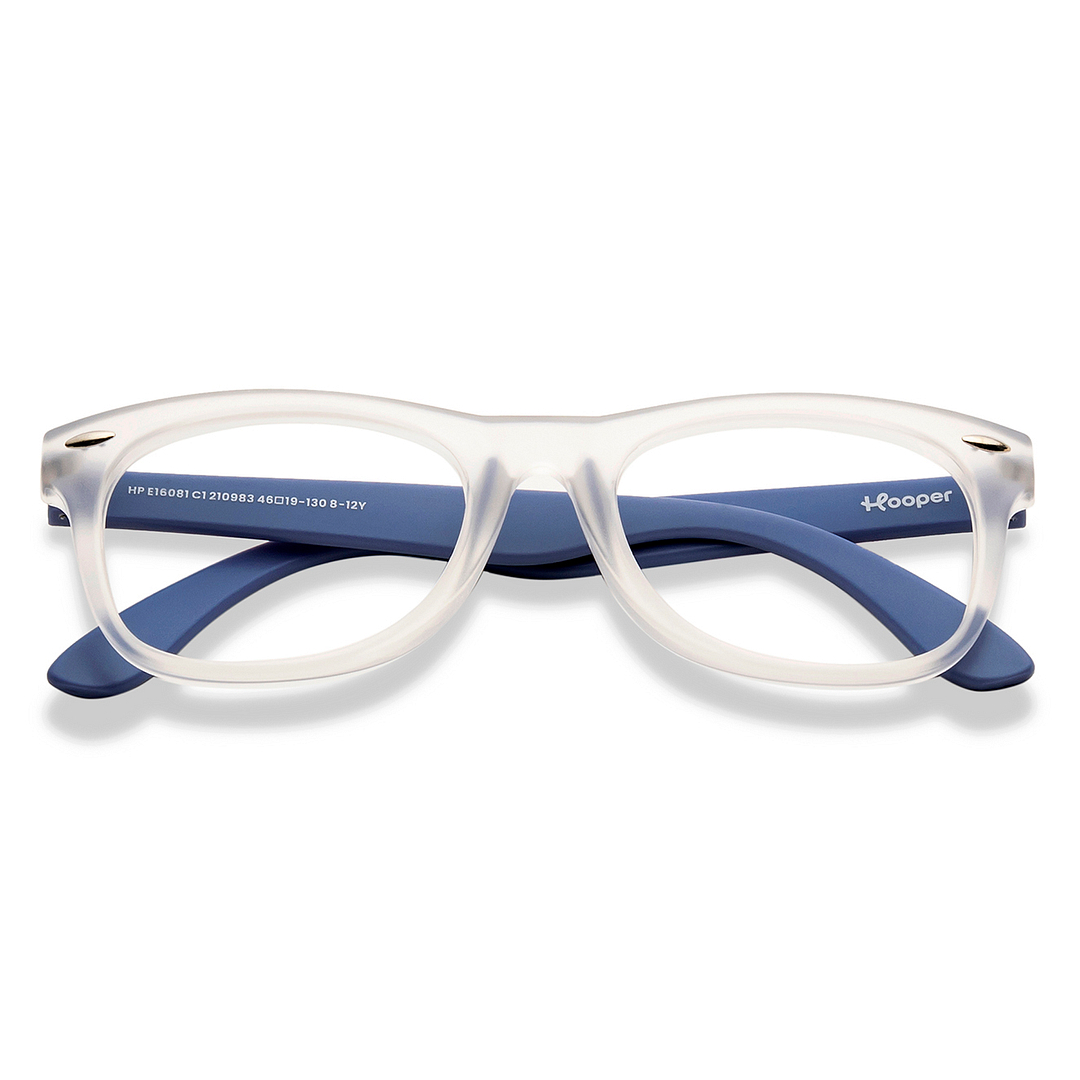 Hooper Online Crystal Transparent Full Rim Rectangle right side