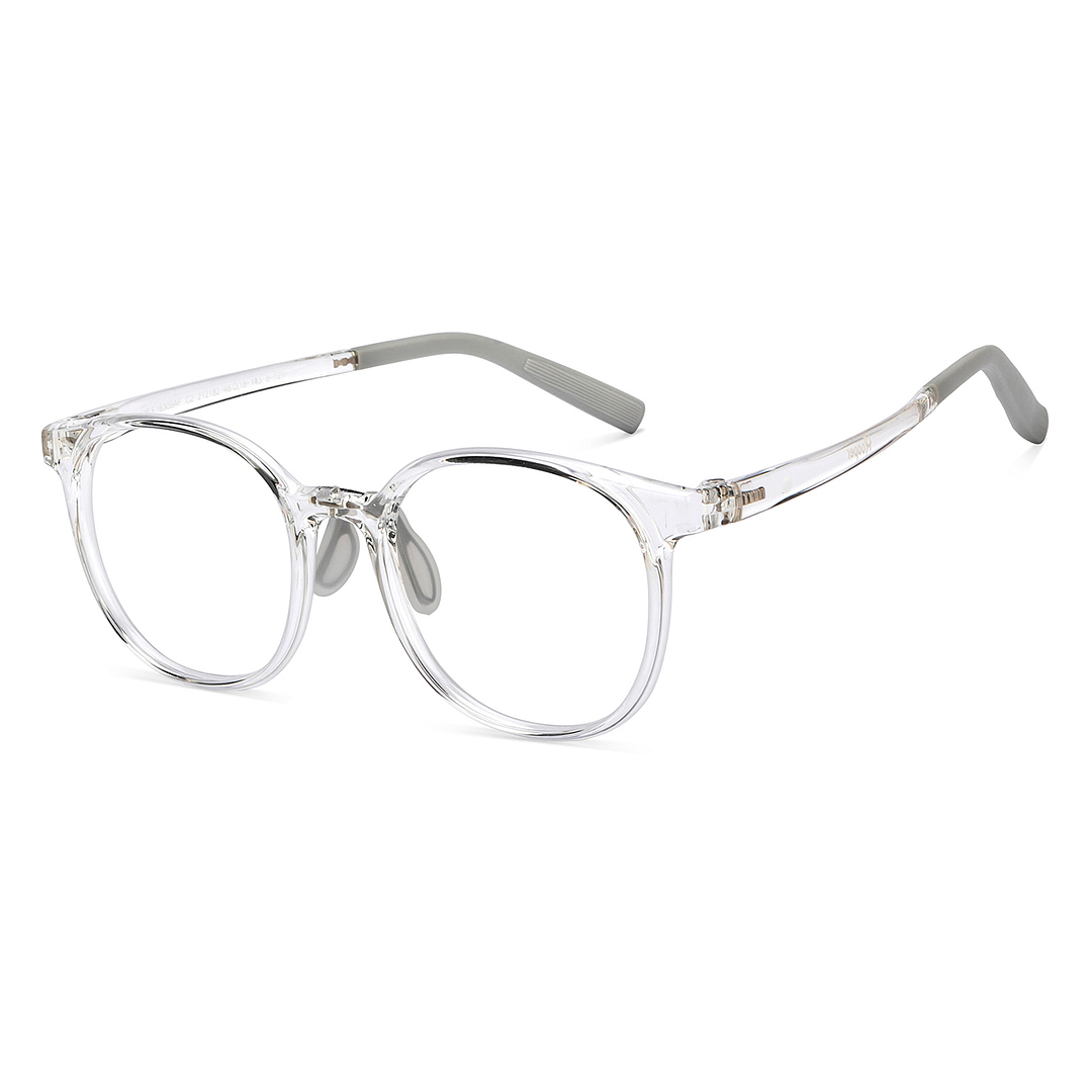 Hooper Crystal Transparent Full Rim Square right side