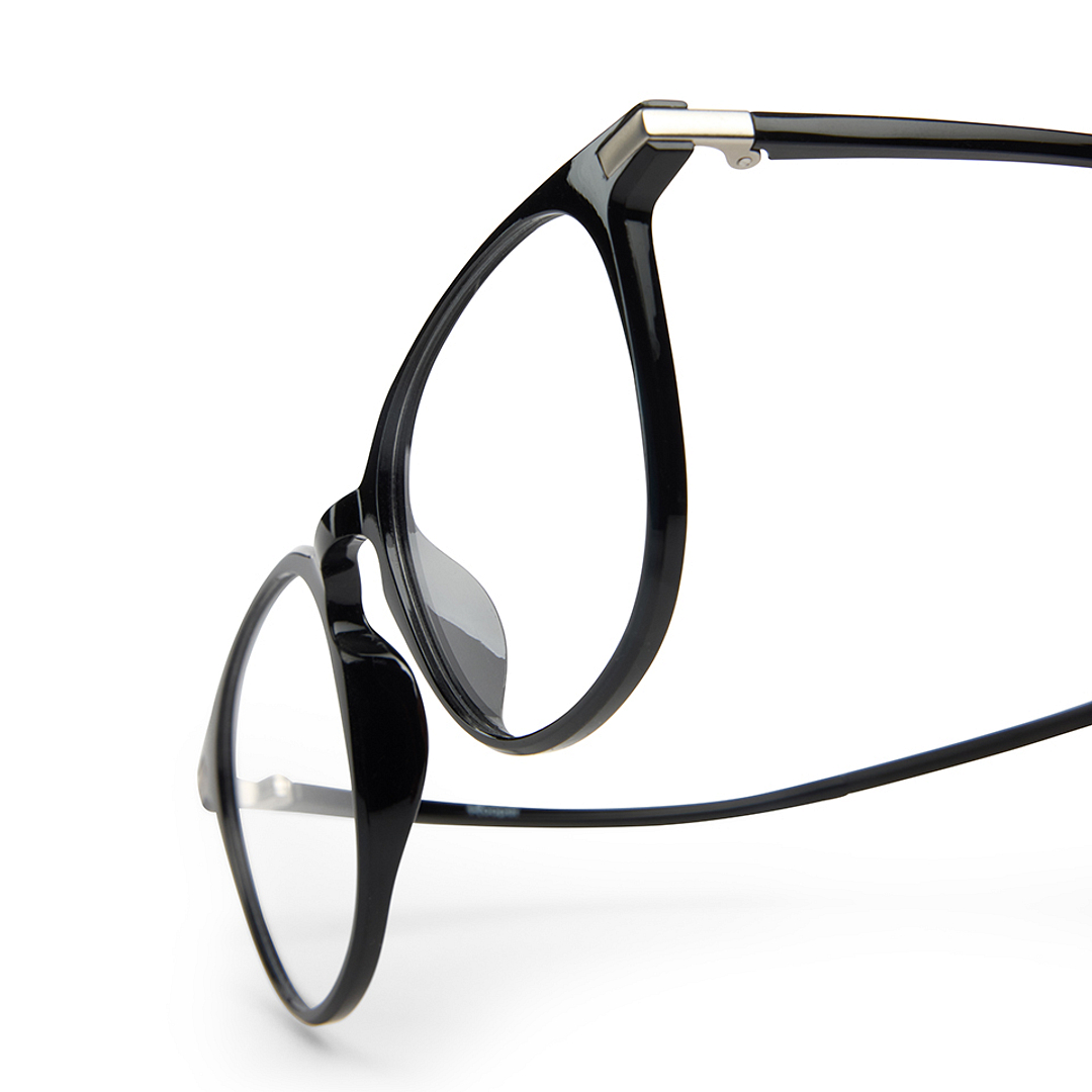 Hooper Online Black Full Rim Square right side