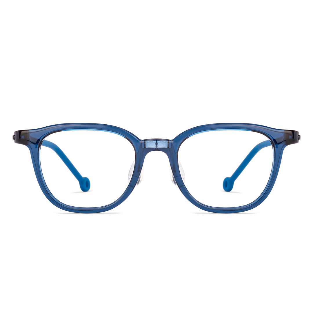 Hooper Sky Blue Full Rim Rectangle right side