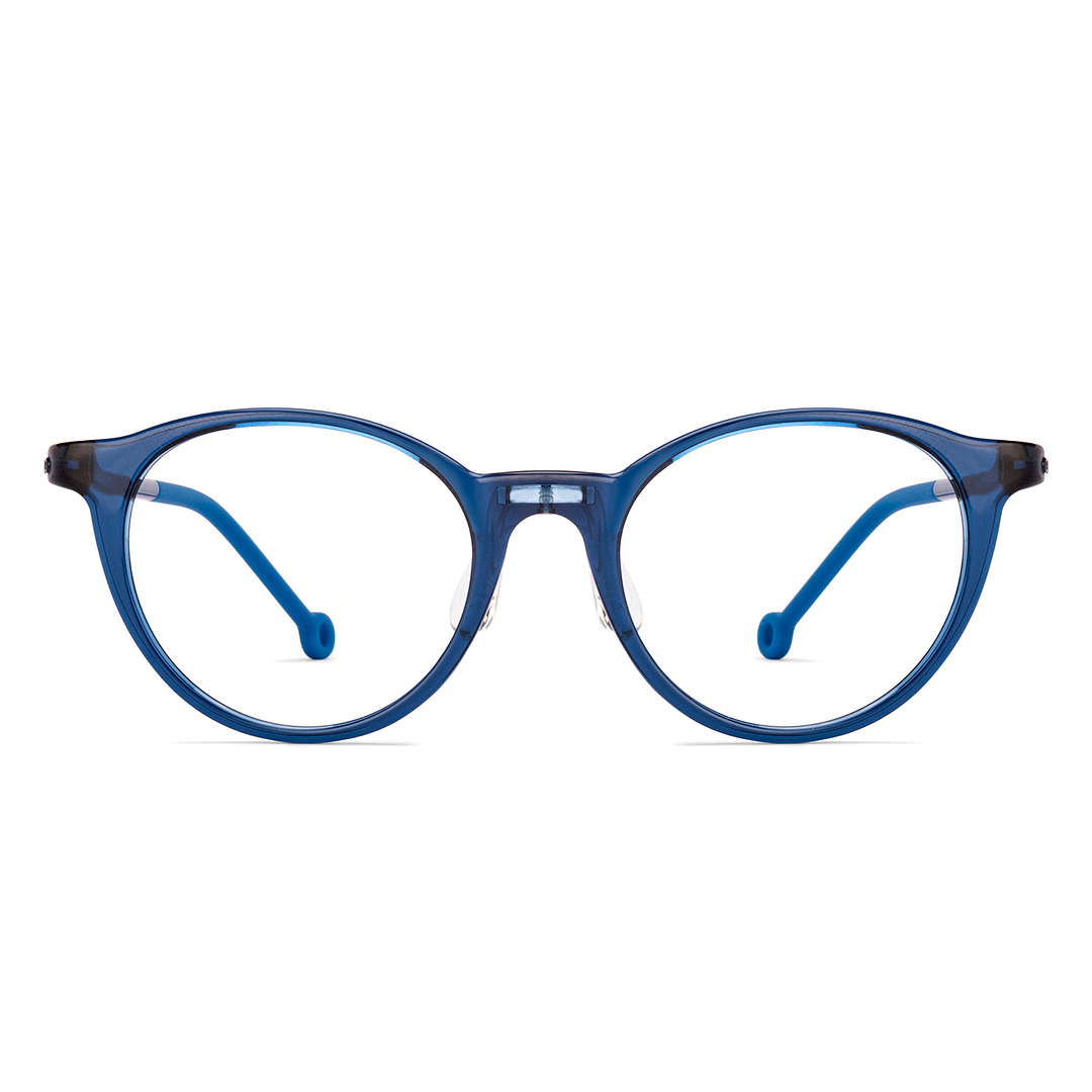 Hooper Sky Blue Full Rim Round right side