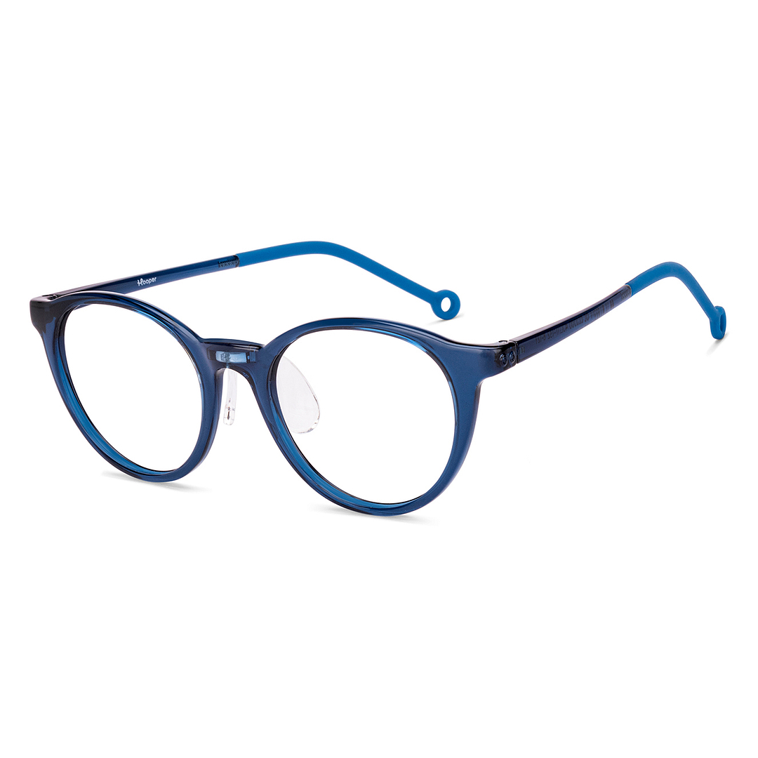 Hooper Sky Blue Full Rim Round right side