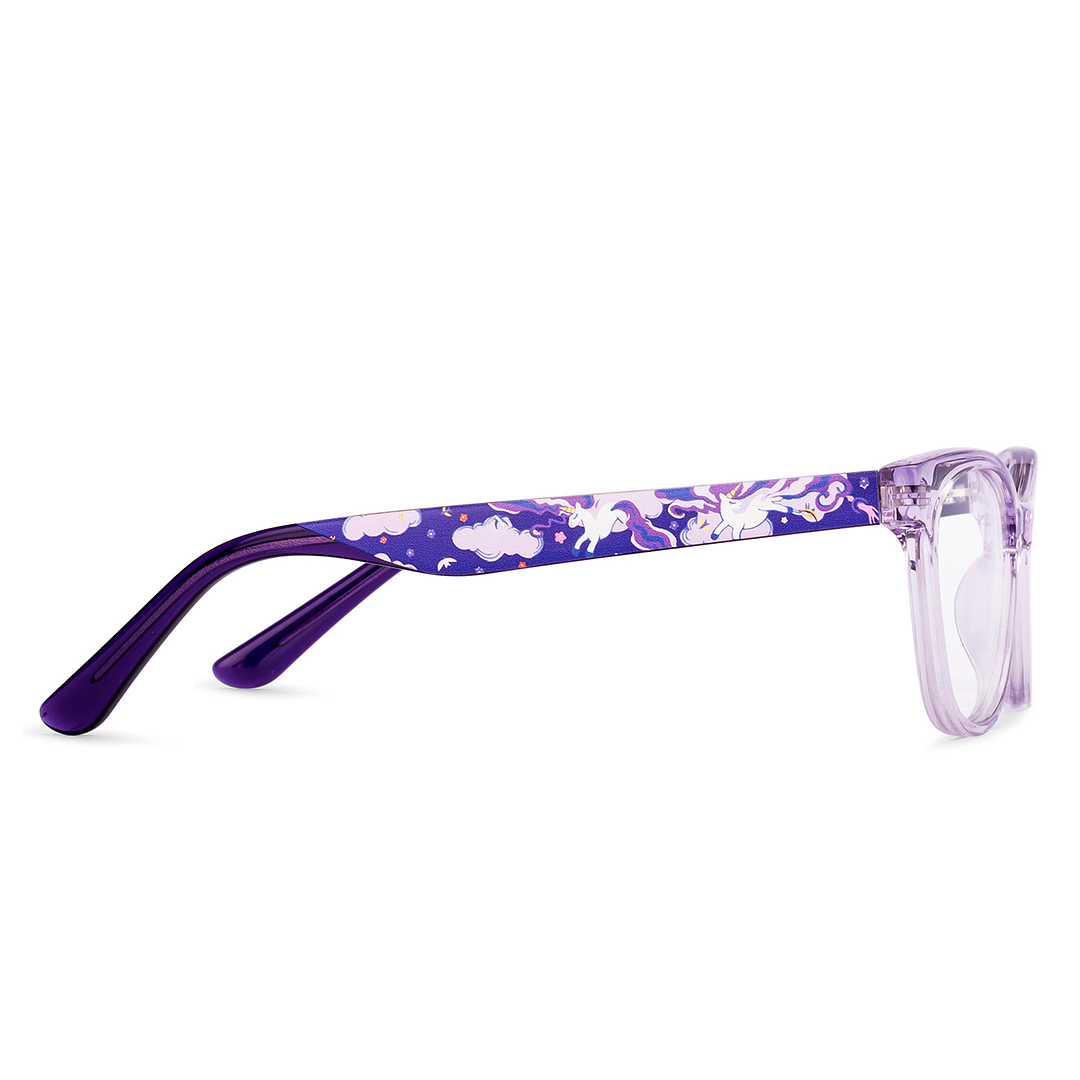 Hooper Online Purple Full Rim Cat Eye left side