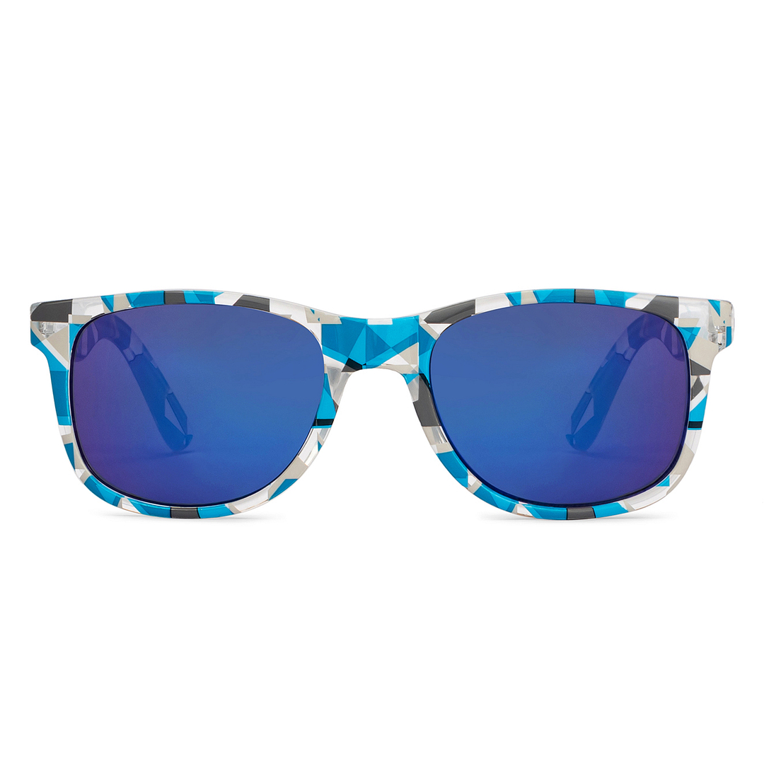 Hooper Crystal Transparent Full Rim Square right side