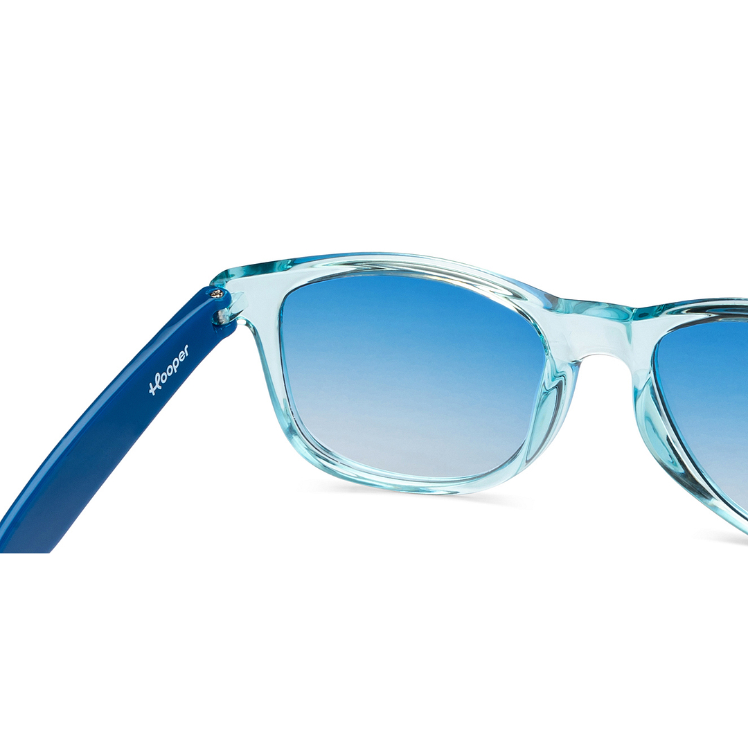 Hooper Sky Blue Full Rim Square right side