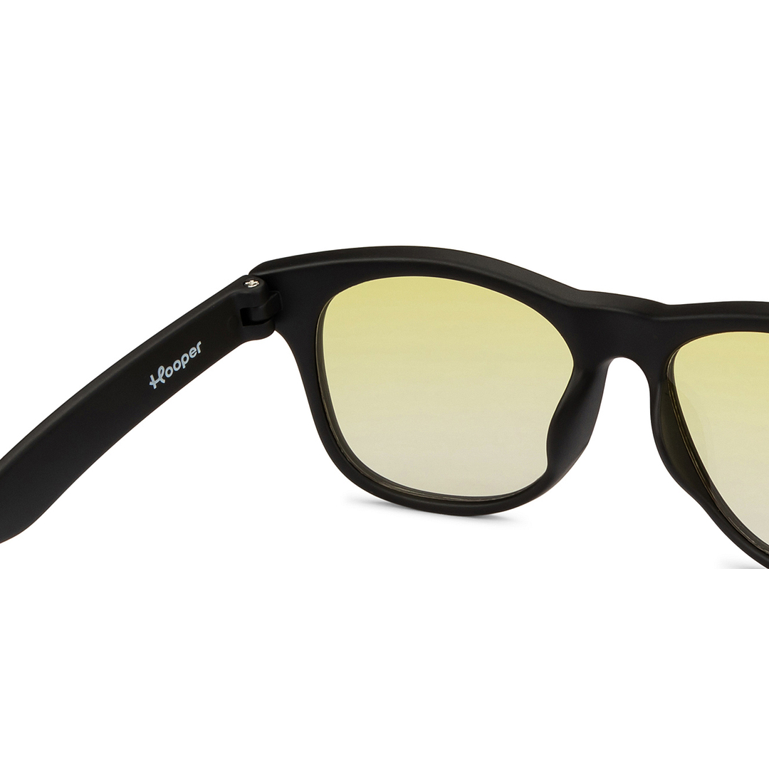 Hooper Black Full Rim Square right side