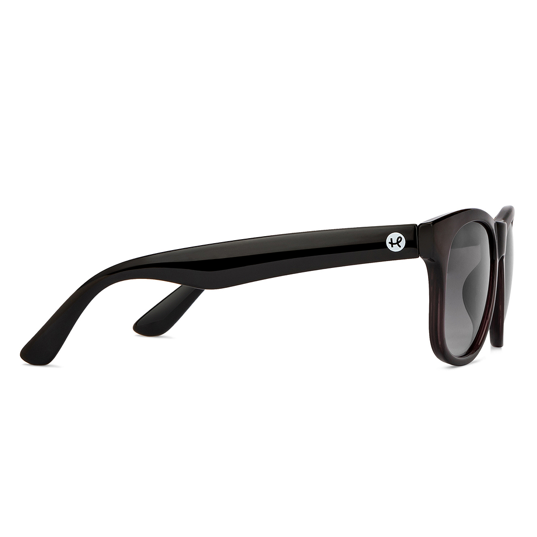 Hooper Black Full Rim Square left side