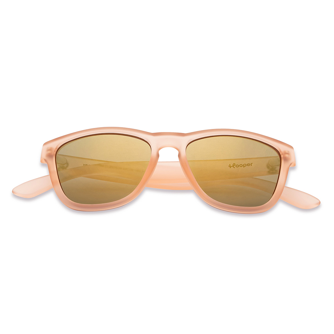 Hooper Pink Full Rim Square left side