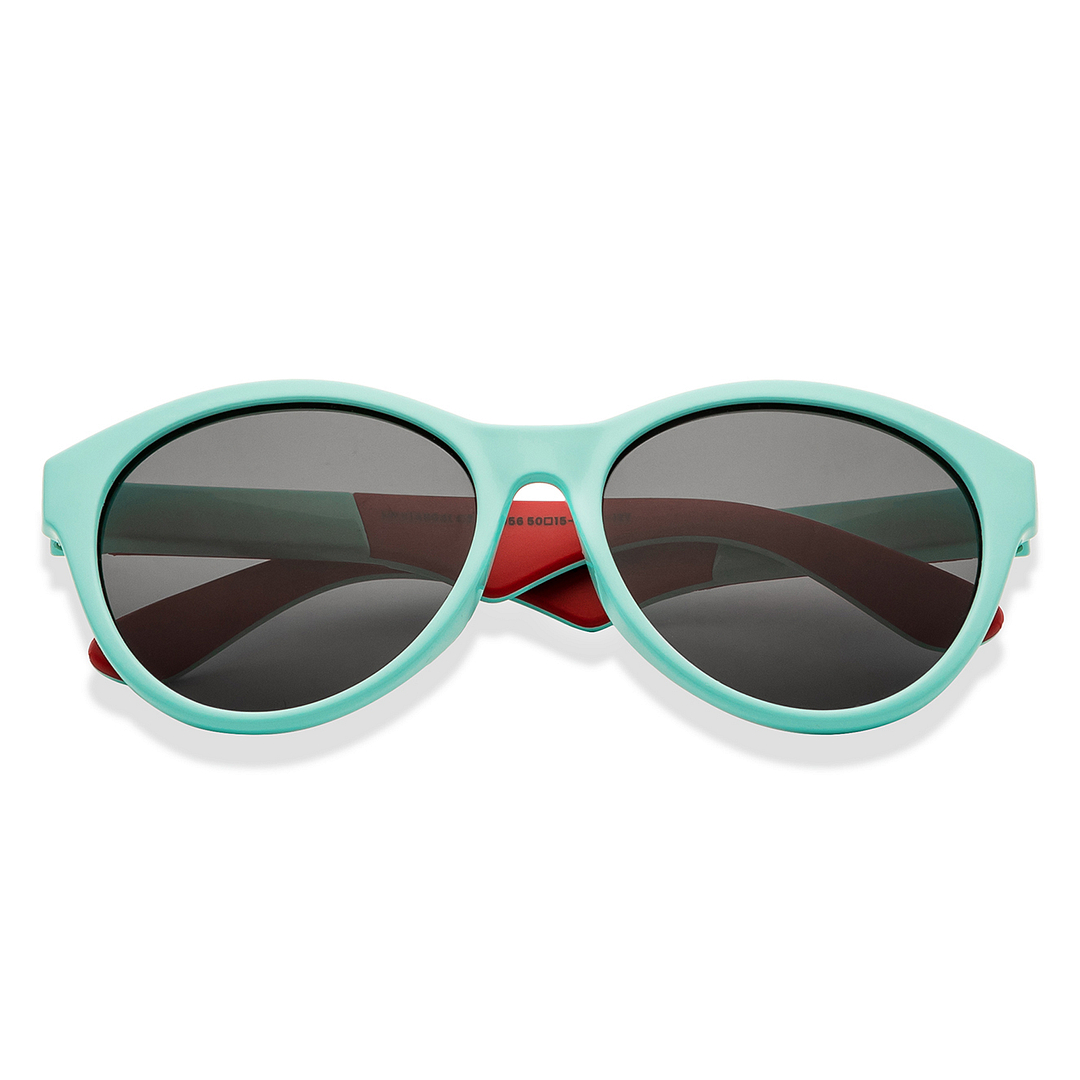 Hooper Green Full Rim Cat Eye left side