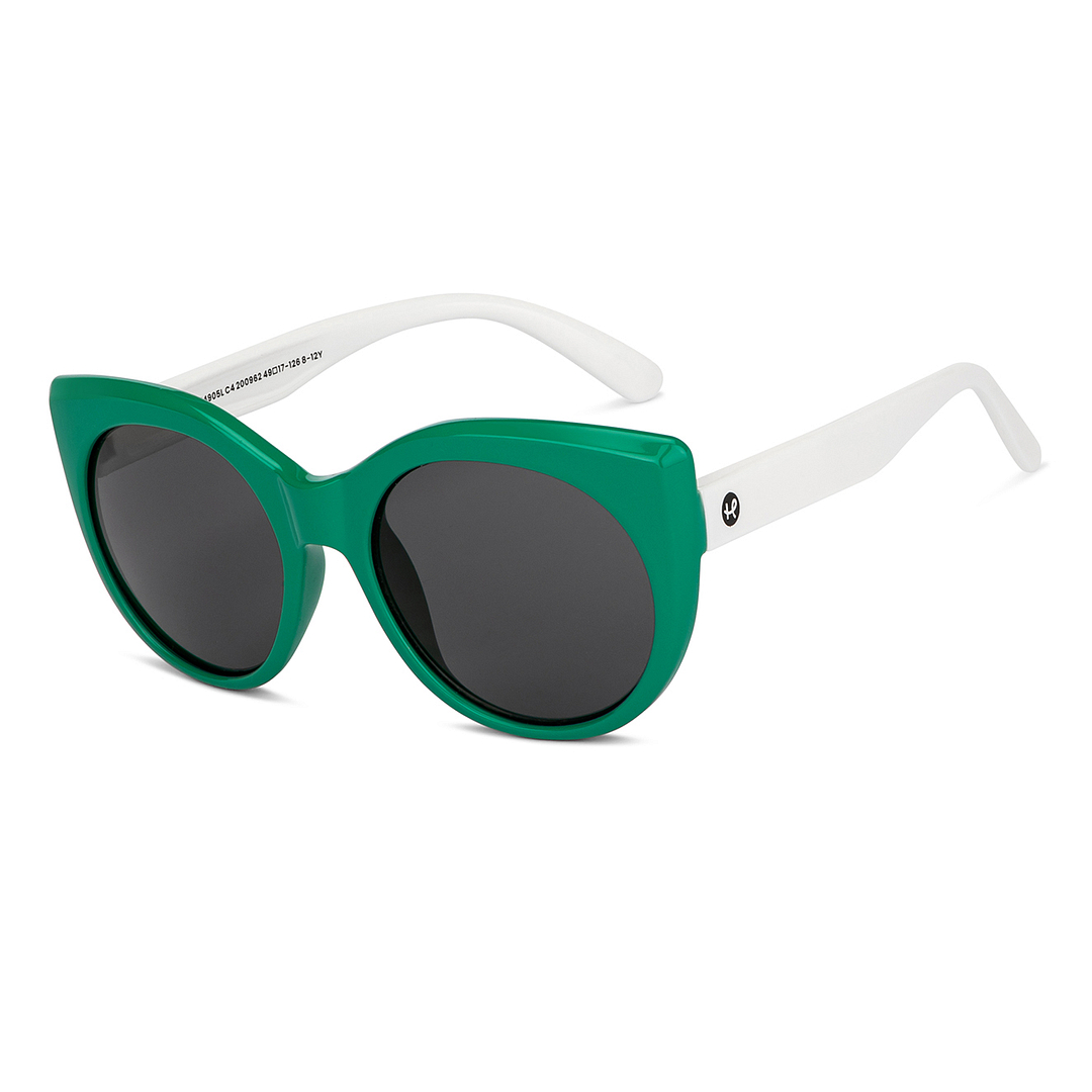 Hooper Green Full Rim Cat Eye right side