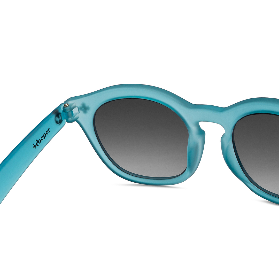 Hooper Sky Blue Full Rim Round right side