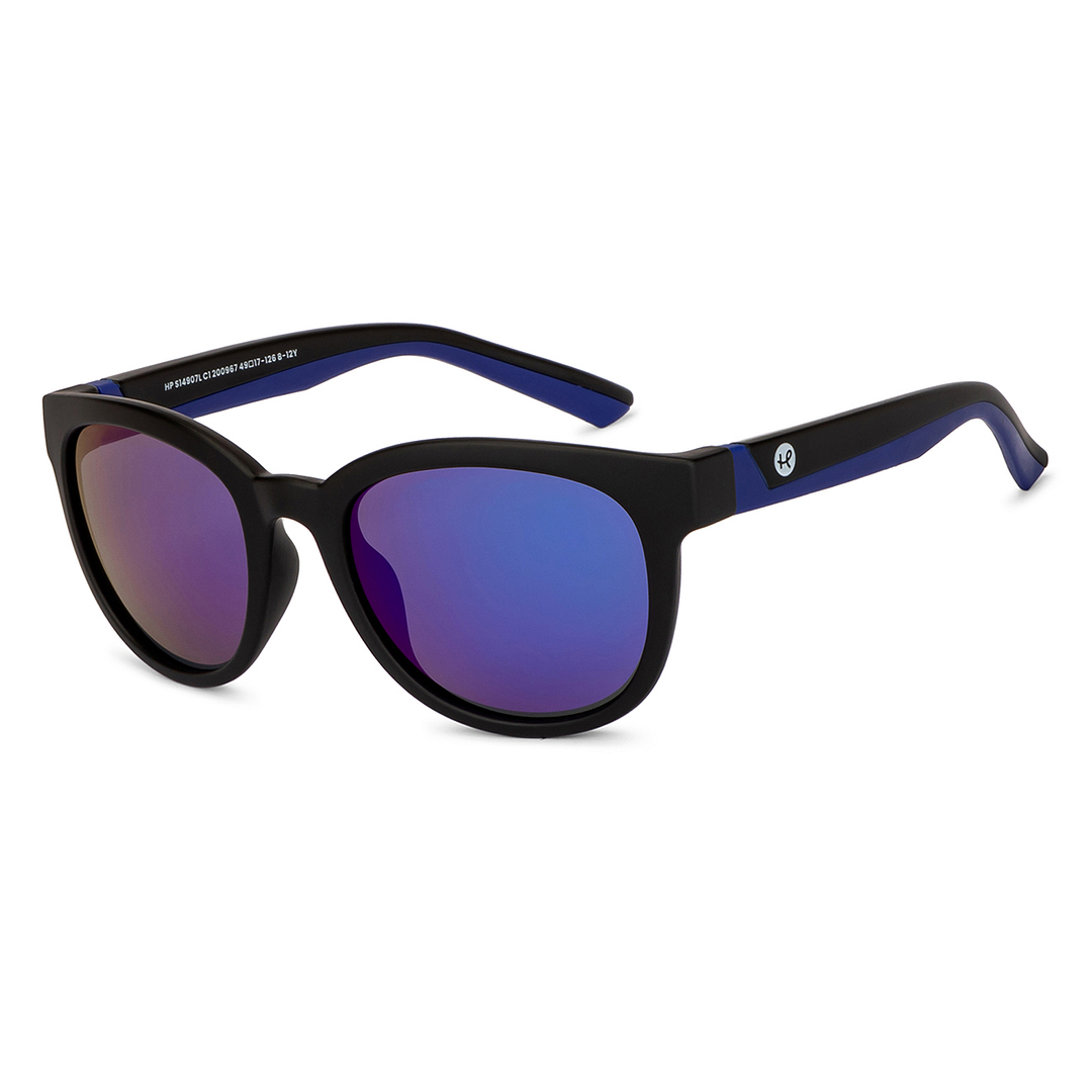 Hooper Black Full Rim Round right side