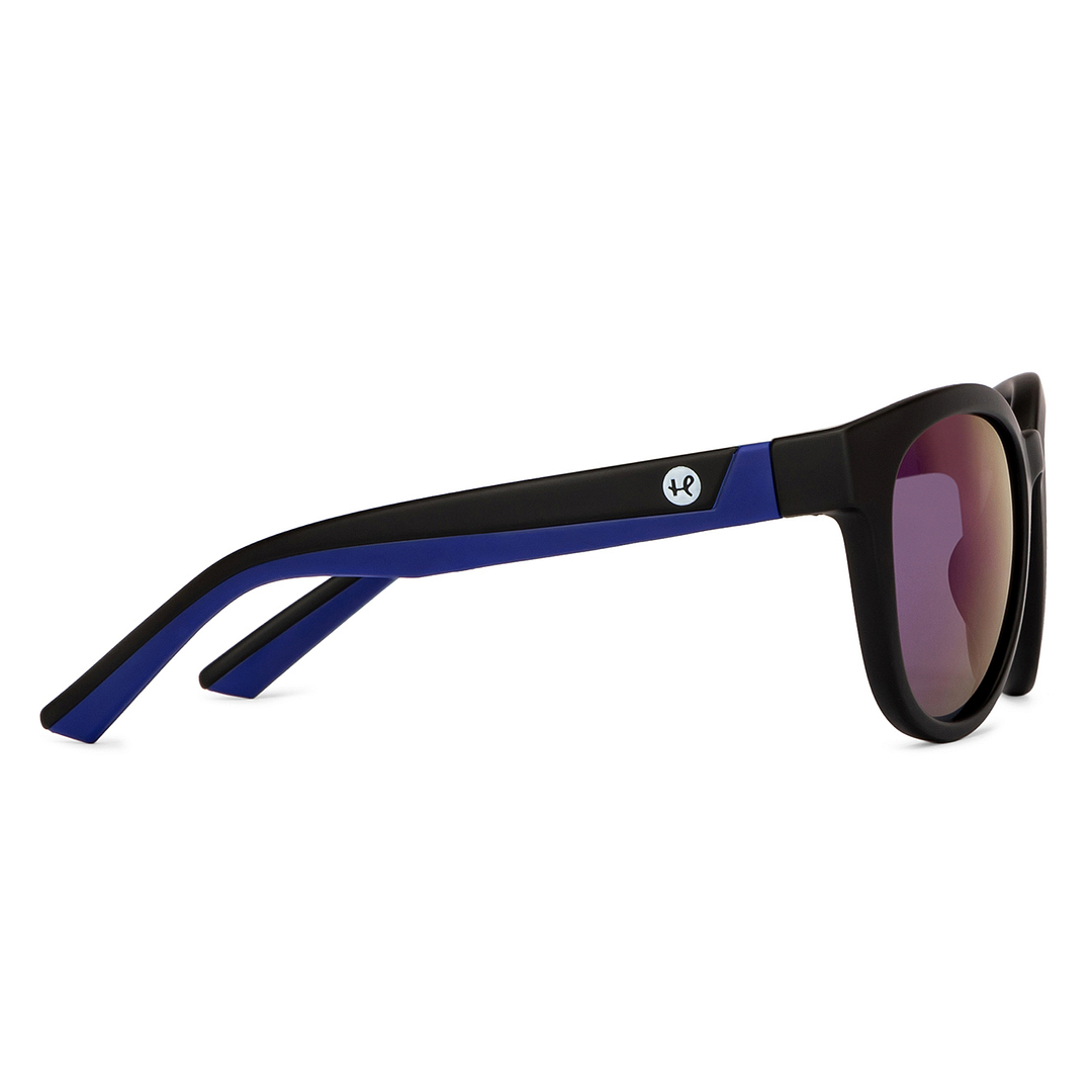 Hooper Black Full Rim Round left side