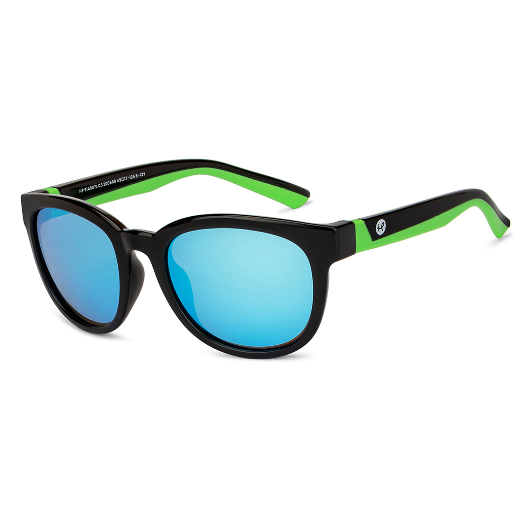 Hooper Black Full Rim Round right side