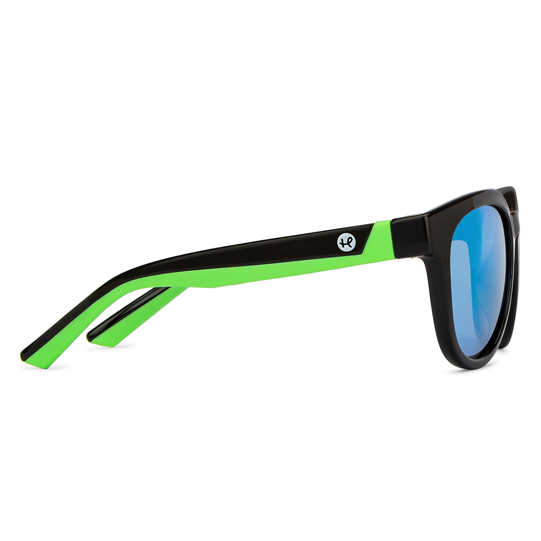 Hooper Black Full Rim Round left side